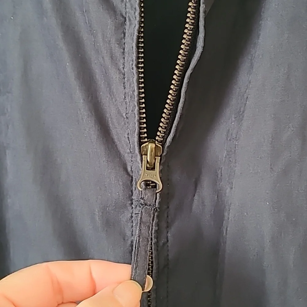 Timberland Men's Weathergear Zipper Jacket Size XL Navy Blue